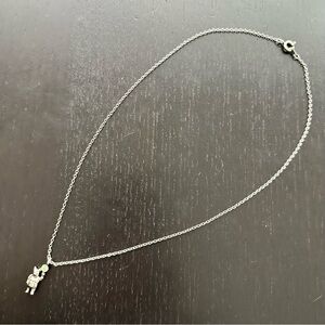 Vintage Disney Winnie the Pooh Silver Necklace